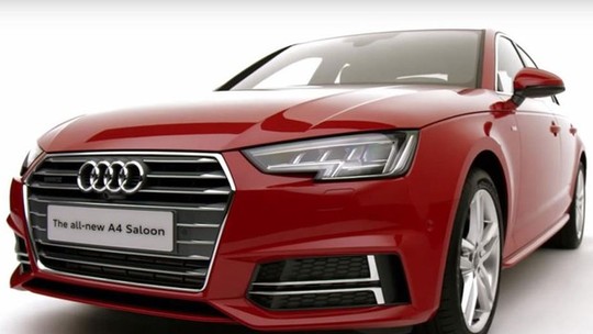 Vídeo: Audi revela detalhes do sedã A4 S Line