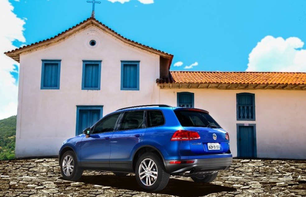 Volkswagen Touareg V6 2015 (Foto: Divulgação) — Foto: Auto Esporte