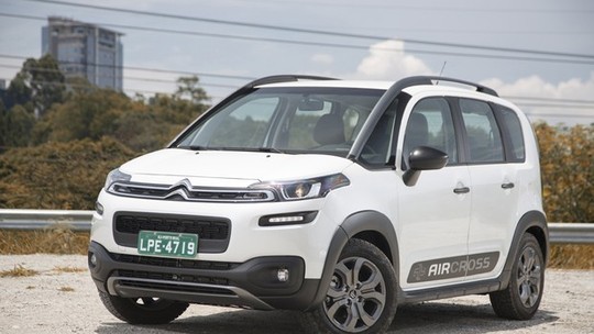 Avaliação: Citroën Aircross 1.6 Manual Feel