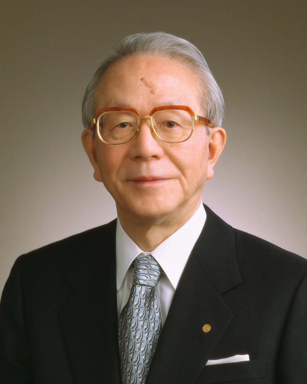 Tatsuro Toyoda morreu aos 88 anos — Foto: Toyota Motor Corp. via AP