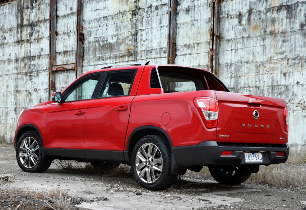 SsangYong Rexton Sports — Foto: Divulgação/SsangYong
