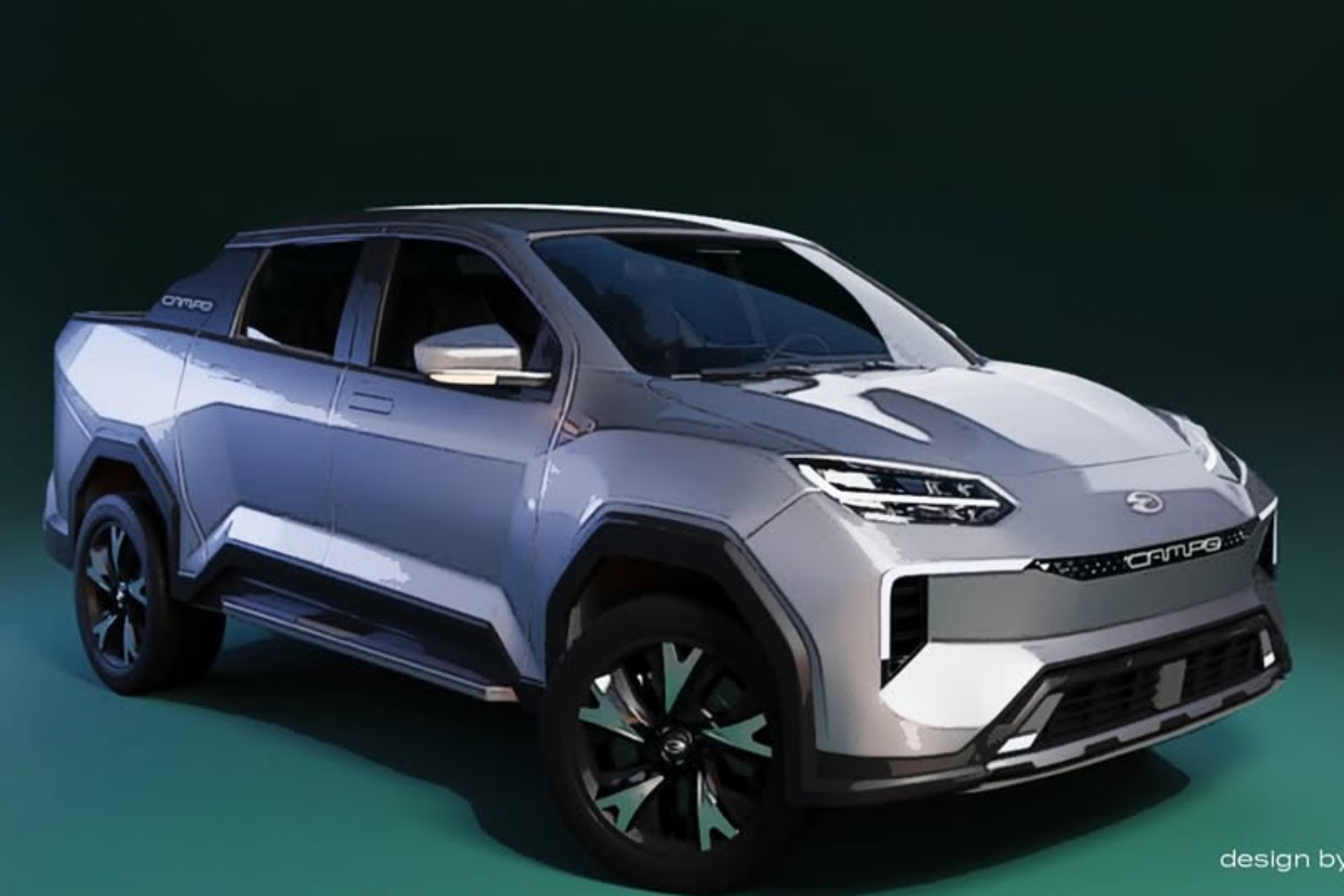 Lecar revela picape híbrida brasileira com porte de Strada e motor de Kicks