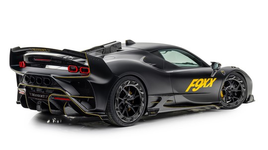 Ferrari preparada pela Mansory vai a 1.100 cv, mas visual bombado chama atenção