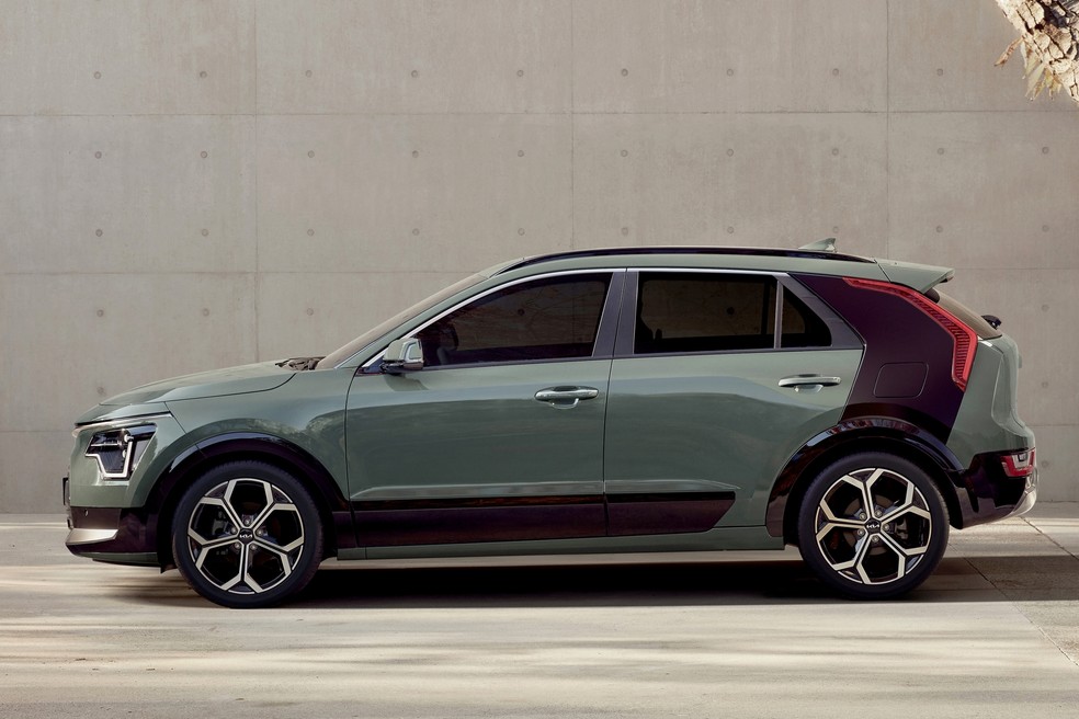 Kia Niro HEV tem rodas de 18 polegadas em todas as versões — Foto: Divulgação