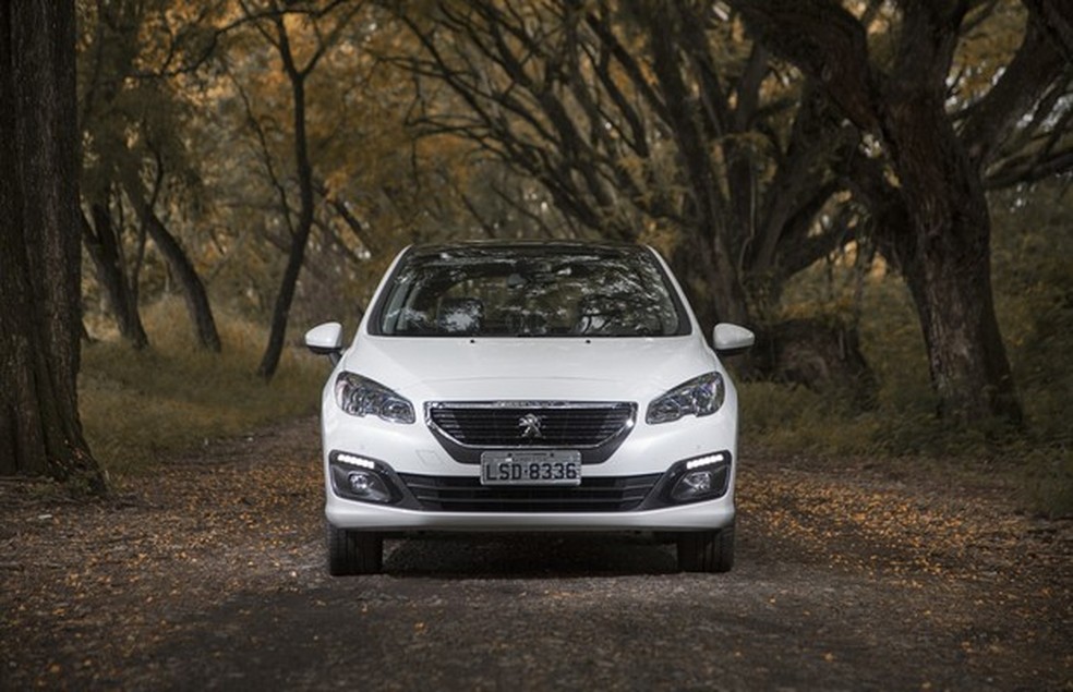 Dianteira do Peugeot 308 reestilizado (Foto: Fabio Aro / Auto News Brasil) — Foto: Auto Esporte