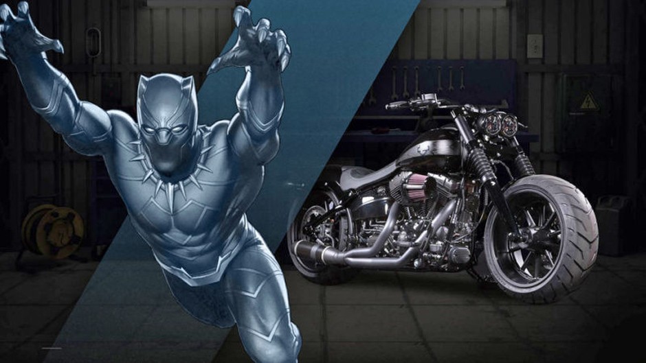 Black Panther - Harley-Davidson Breakout, a.k.a. Ferocious