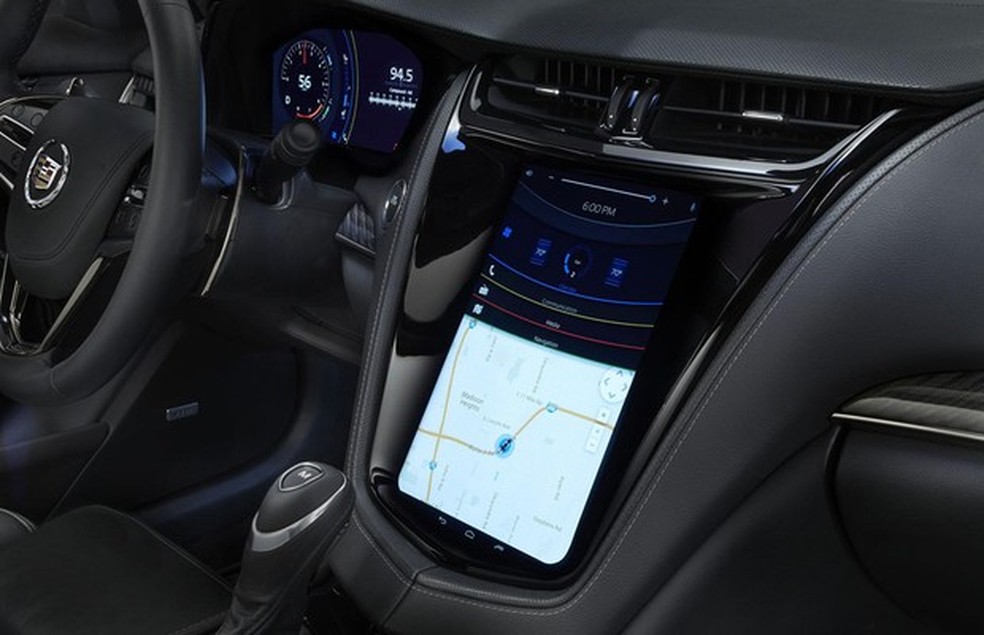 Sistema multimídia Mitsubishi FLEXConnect (Foto: Divulgação) — Foto: Auto Esporte