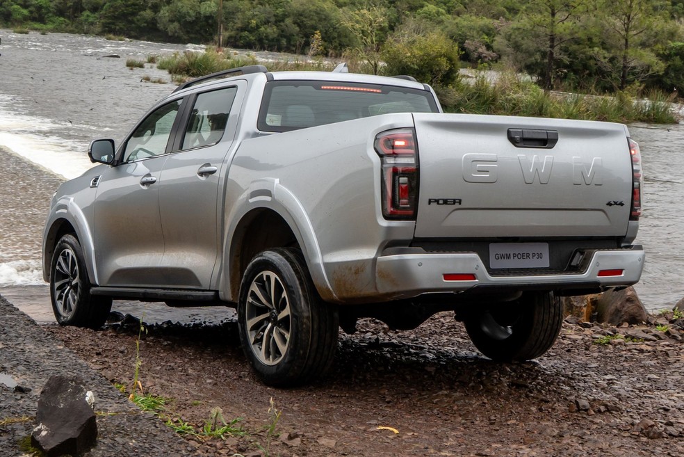 GWM Poer P30 2026 está disponível em duas configurações no Brasil  — Foto: Divulgação