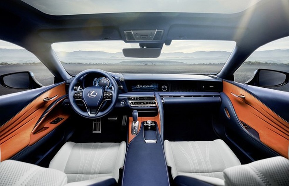 Lexus LC 500h (Foto: Divulgação) — Foto: Auto Esporte