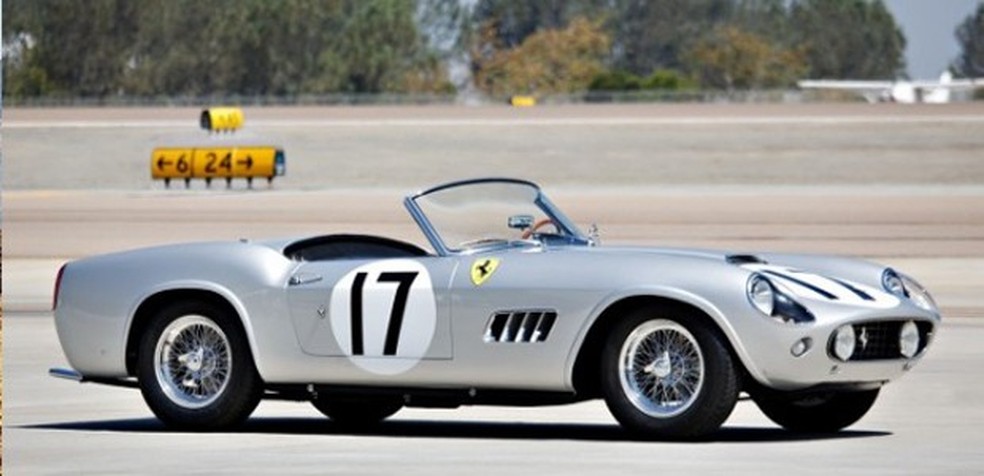 1959 Ferrari 250 GT LWB California Spider Competizione (Foto: Gooding & Company) — Foto: Auto Esporte