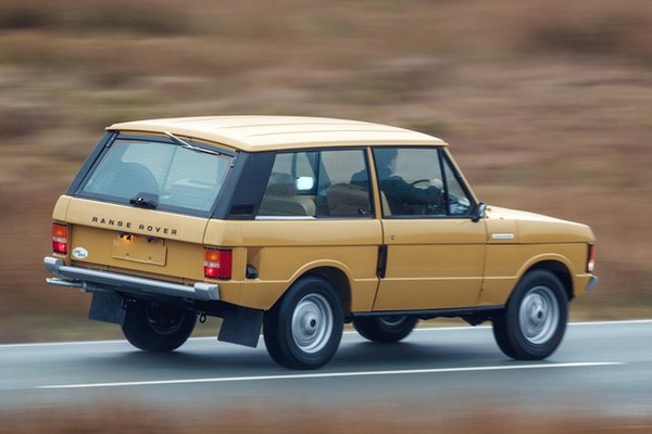 Land Rover volta a vender Range Rover clássico da década de 1970