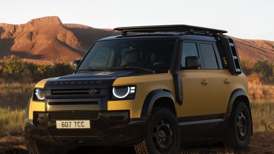 Land Rover Defender 110 tem série limitada por quase R$ 1 milhão no Brasil