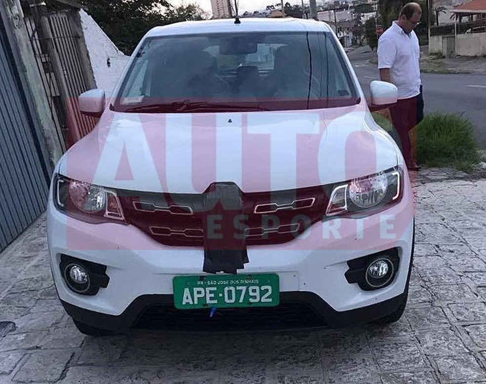 Flagamos o Renault Kwid (Foto: Marco Bezerra / Auto News Brasil) — Foto: Auto Esporte