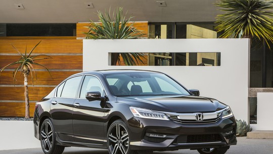 Honda convoca recall de 555 unidades do Accord para troca do sensor da bateria
