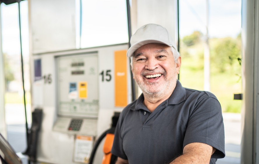 Posto bandeira branca
