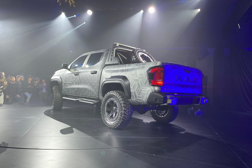 Ram Dakota terá uma das maiores caçambas da categoria — Foto: André Schaun/Auto News Brasil