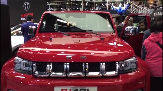 'Clone híbrido' de Jeep e Mercedes estreia no Salão de Pequim