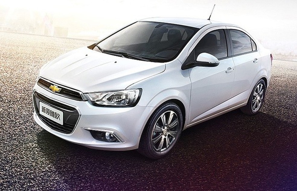 Chevrolet Sonic 2015 chinês (Foto: Divulgação) — Foto: Auto Esporte