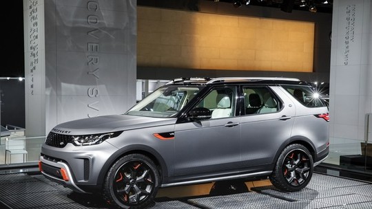 Land Rover leva Discovery de 525 cv para Salão de Frankfurt