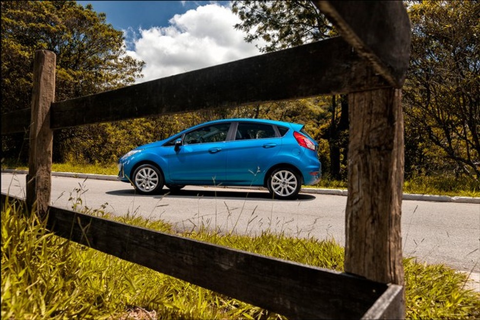 Novo Ford Fiesta Titanium (Foto: Leo Sposito) — Foto: Auto Esporte