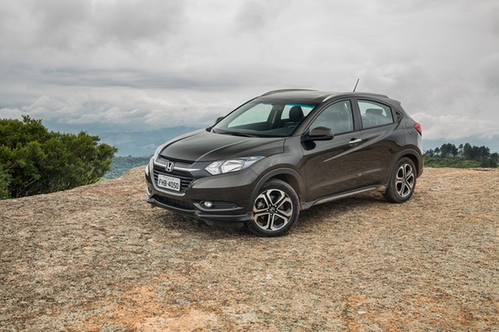 Honda HR-V EXL era o topo de linha do modelo (Foto: Marcos Camargo) — Foto: Auto Esporte