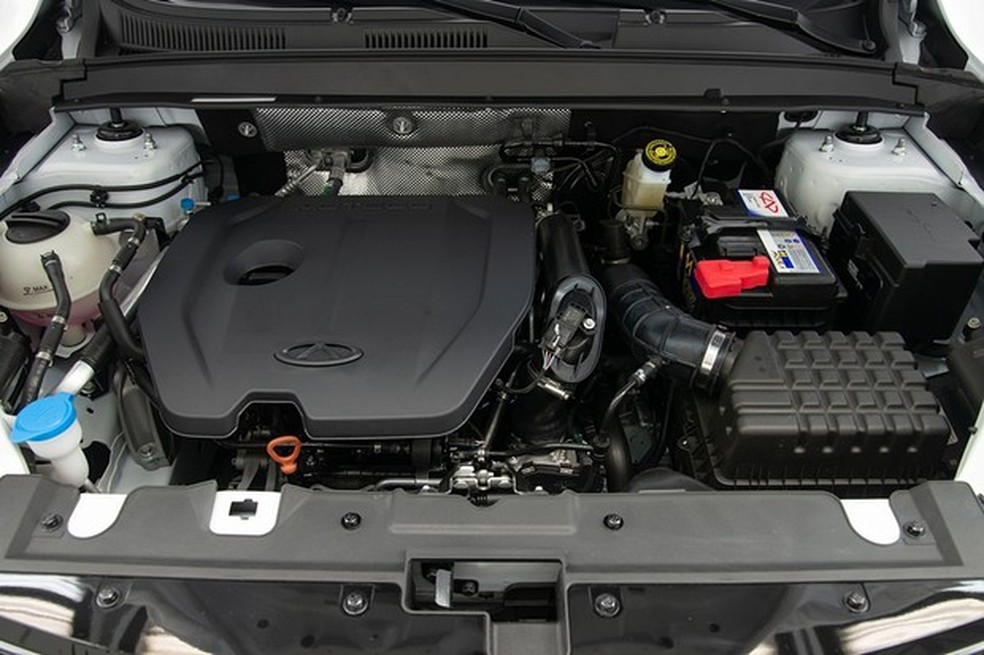 Motor 1.5 turbo flex gera 150 cv, mas torque de 21,4 kgfm é modesto (Foto: Divulgação) — Foto: Auto Esporte