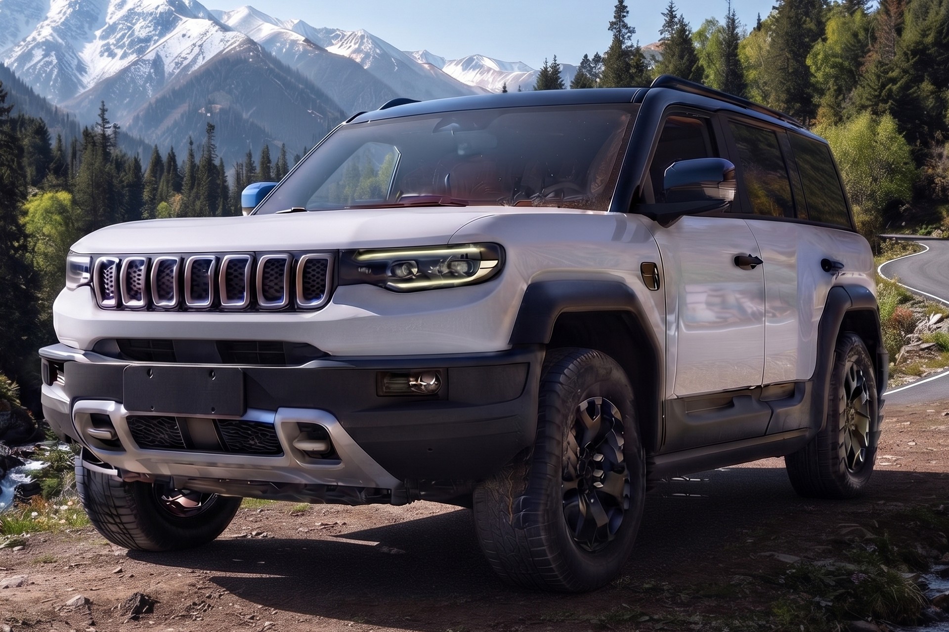 Jeep terá novo SUV híbrido gigante feito em parceria com a Dongfeng