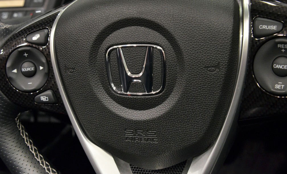 Honda é a que mais sofre com problema em airbags no mundo inteiro — Foto: Yoshikazu Tsuno / AFP