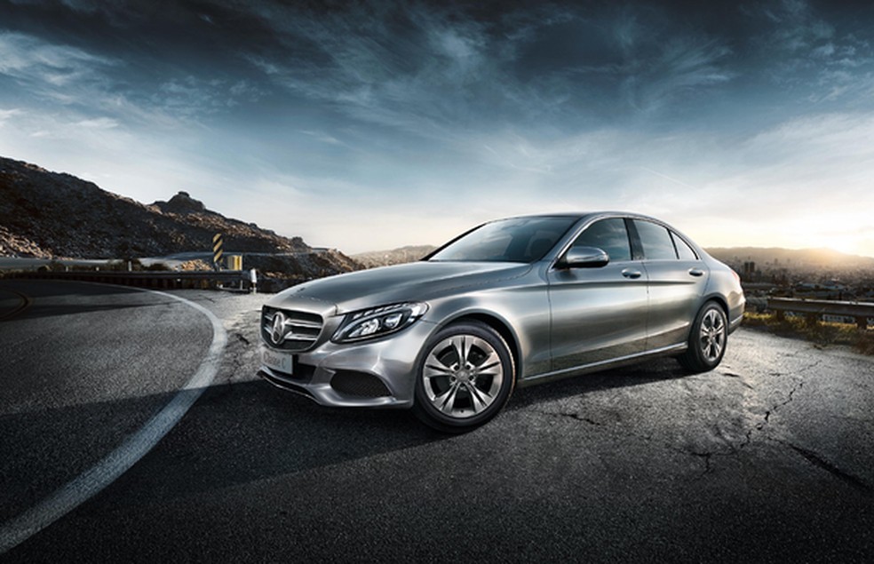 Mercedes-Benz C 180 flex (Foto: Divulgação) — Foto: Auto Esporte