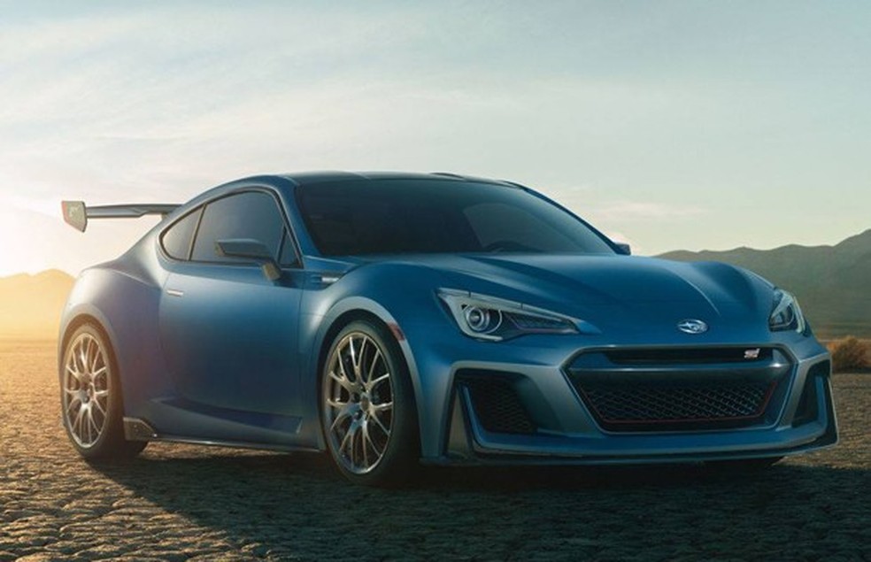 Subaru BRZ STI Performance Concept (Foto: Divulgação) — Foto: Auto Esporte