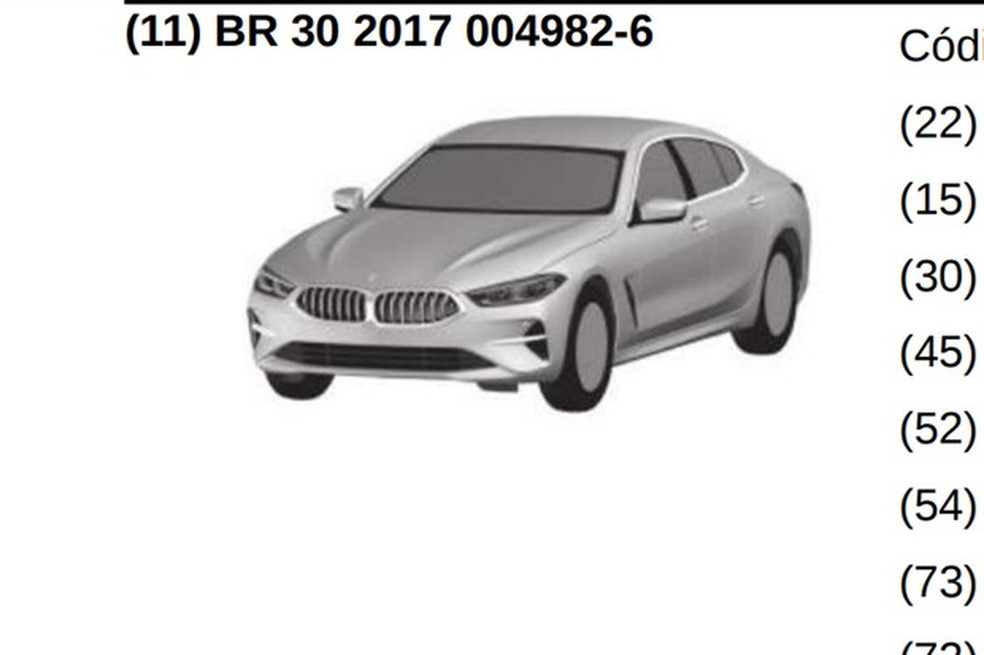 Série 8 Gran Coupé deve aparecer até o primeiro trimestre do ano que vem (Foto: Reprodução) — Foto: Auto Esporte