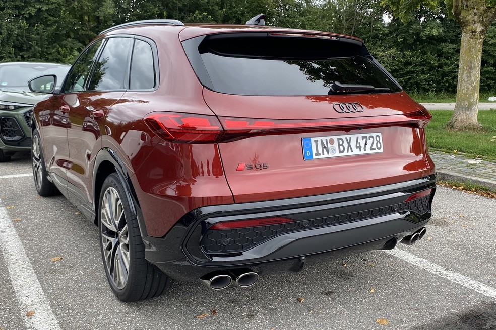 Novo Audi SQ5 tem detalhes exclusivos — Foto: André Schaun