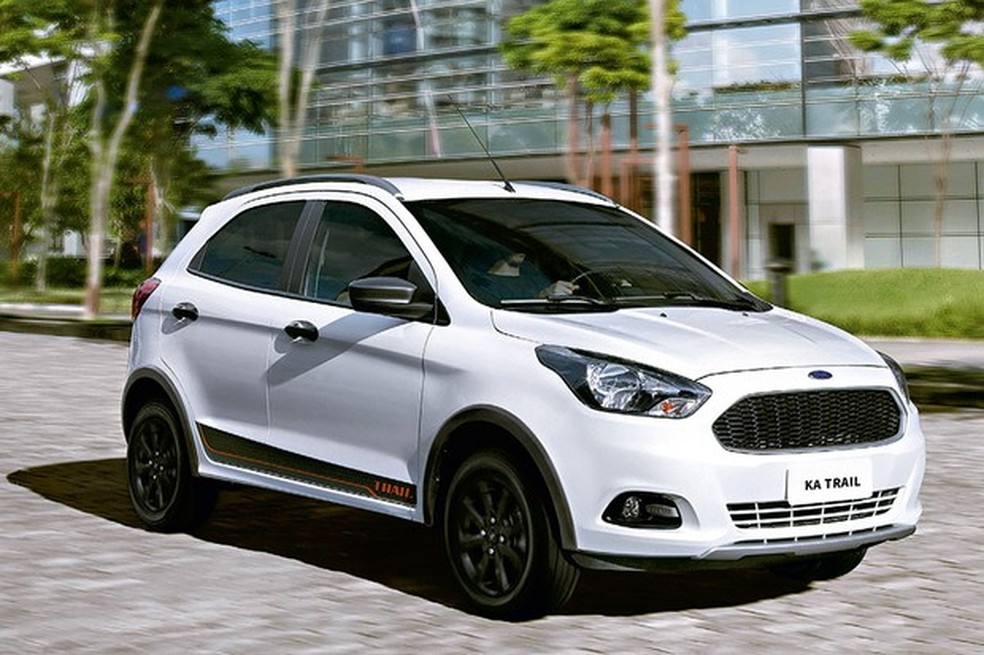 Ford Ka Trail 1.0 | R$ 47.690* Positivo: Negativo: *Preço estimado (Foto: Divulgação) — Foto: Auto Esporte