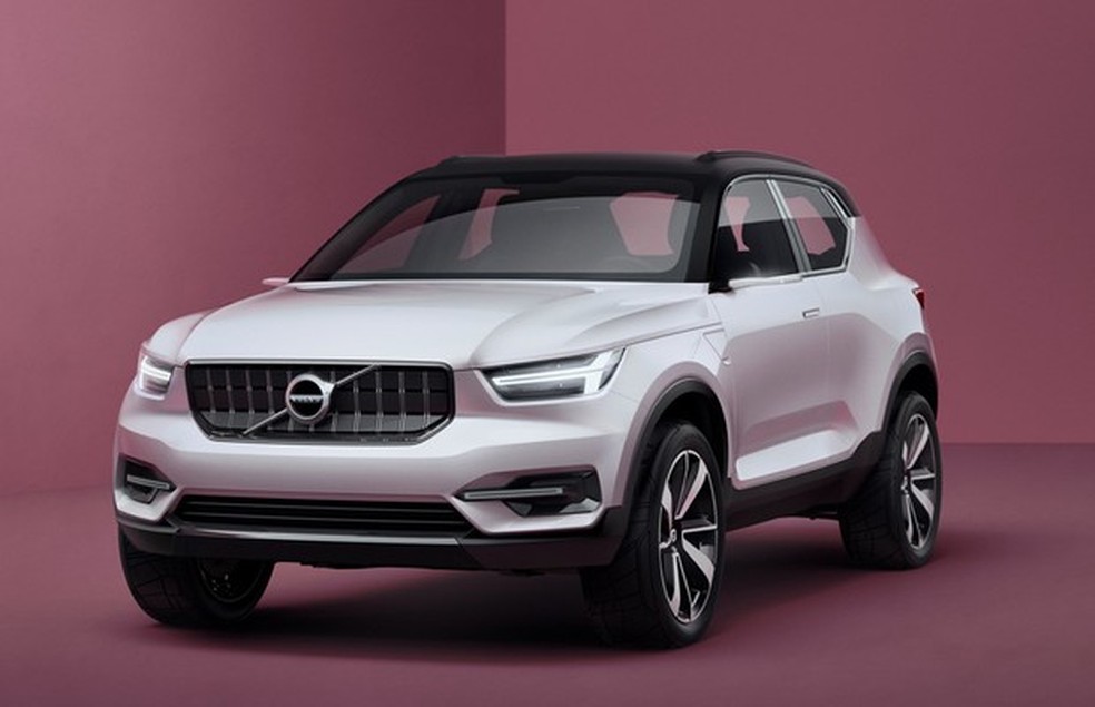 Volvo divulga imagens do conceito que dará origem ao novo XC40 (Foto: Divulgação) — Foto: Auto Esporte