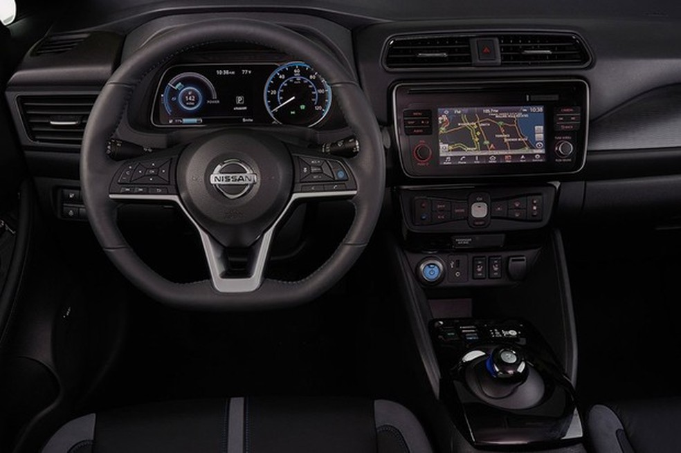Nissan Leaf 2018 (Foto: divulgação) — Foto: Auto Esporte