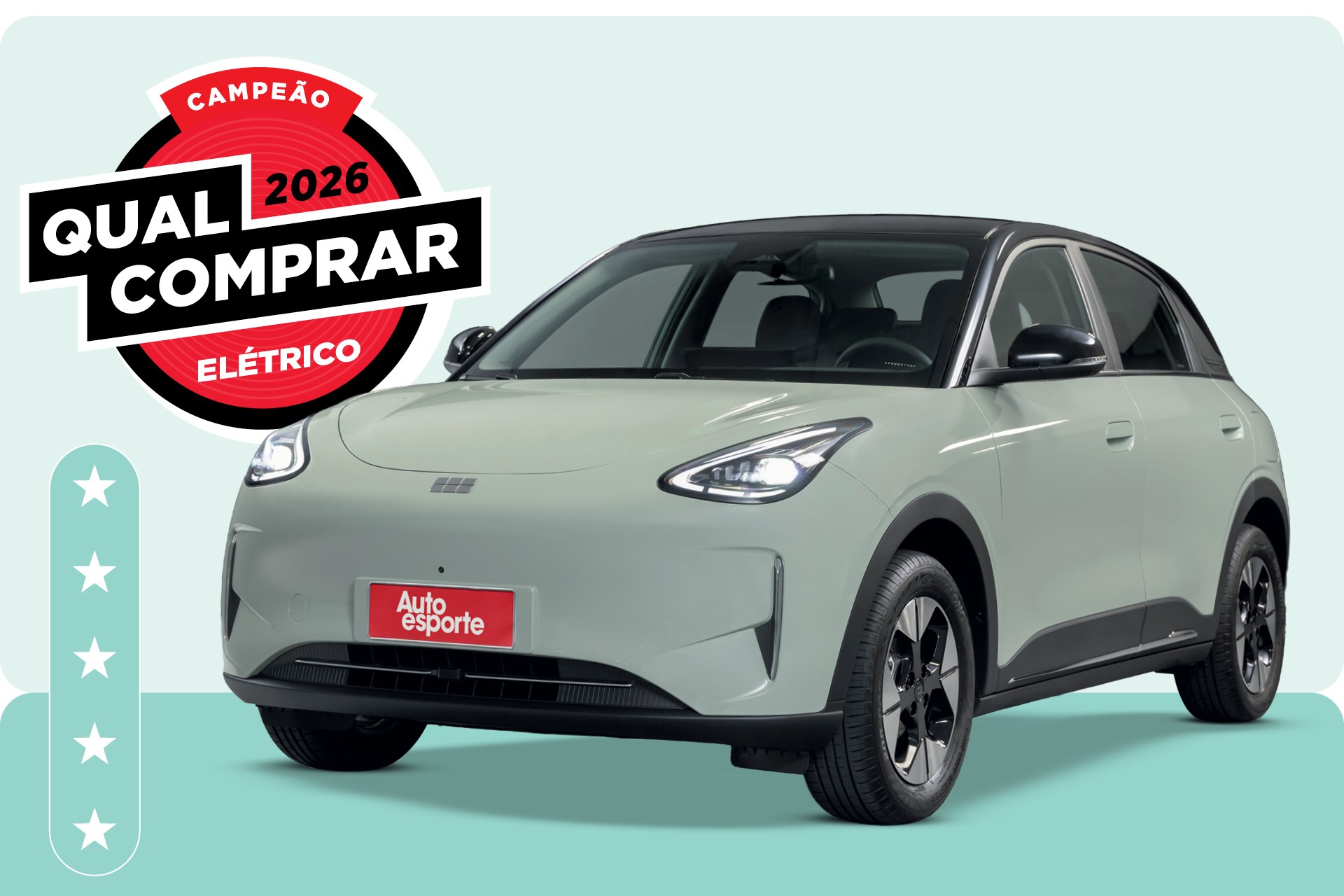 Geely EX2 é o carro elétrico de melhor custo do Brasil em 2026