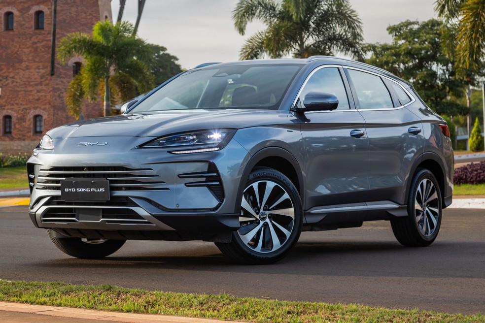 BYD Song Plus 2026 já alcança os R$ 250 mil e fica mais caro que rivais como GWM Haval H6, Jaecoo 7 e Caoa Chery Tiggo 7 PHEV — Foto: Divulgação
