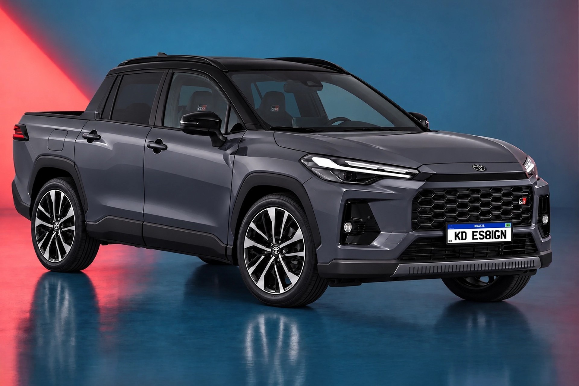 Exclusivo: Toyota Corolla Deck será o nome de picape híbrida rival da Toro