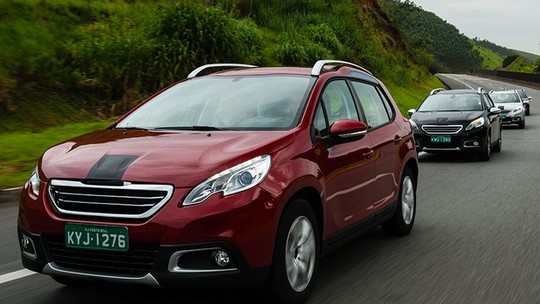 Aceleramos a versão de testes do
Peugeot 2008 nacional