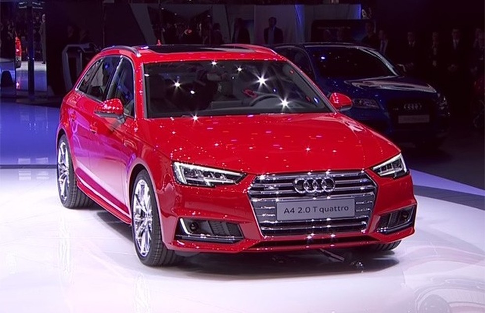 Novo Audi A4 no Salão de Frankfurt 2015 (Foto: Reprodução/Audi) — Foto: Auto Esporte