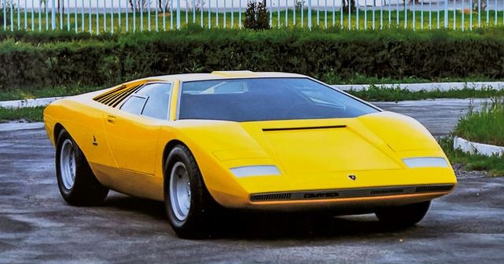 Lamborghini Countach LP 500 1971 — Foto: Divulgação/Lamborghini