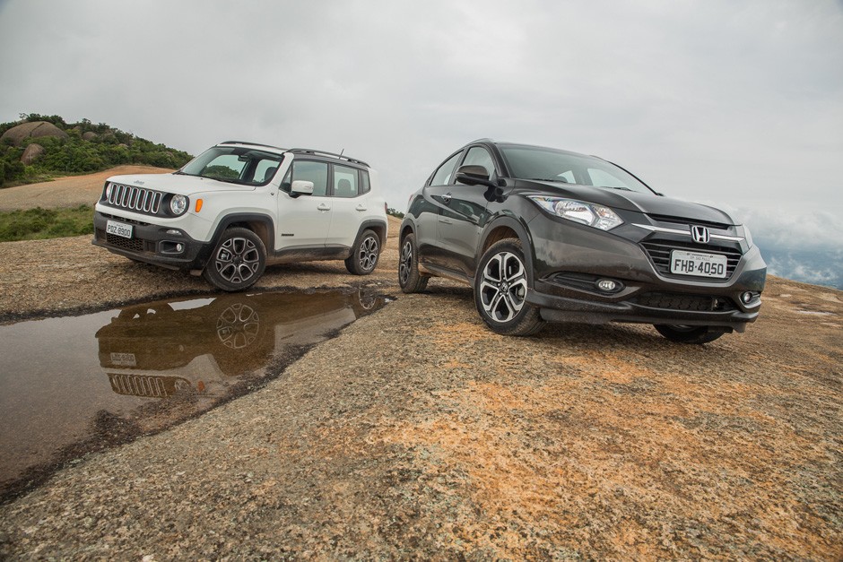 Comparativo: Honda HR-V enfrenta Jeep Renegade