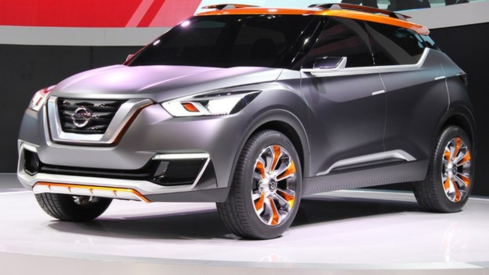 Nissan Kicks no Salão do Automóvel 2014 (Foto: Auto News Brasil) — Foto: Auto Esporte