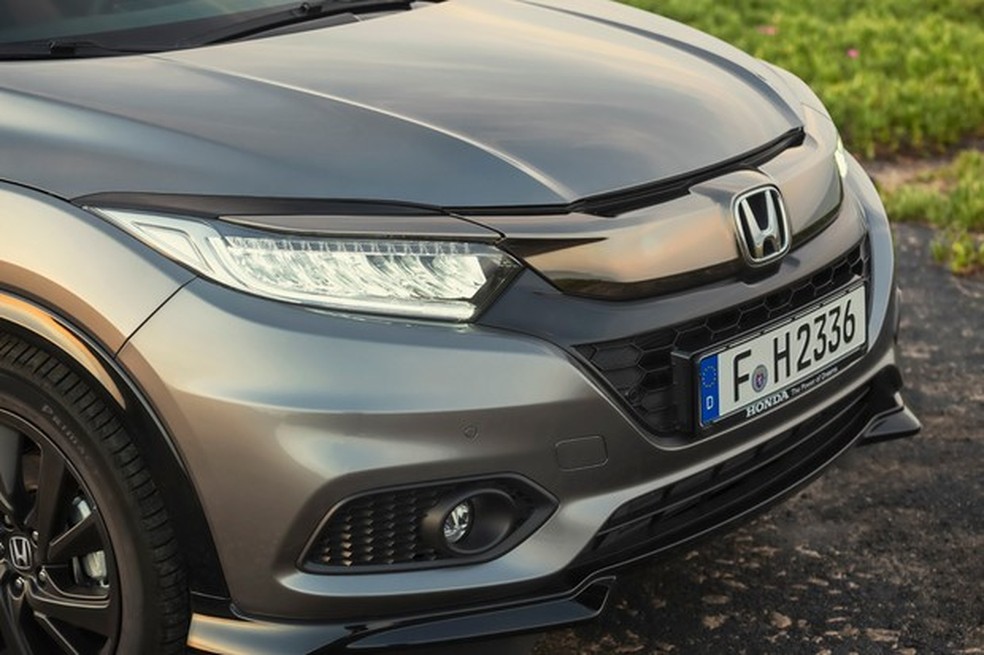 Farol full LED do Honda HR-V como os do Civic (Foto: Divulgação) — Foto: Auto Esporte