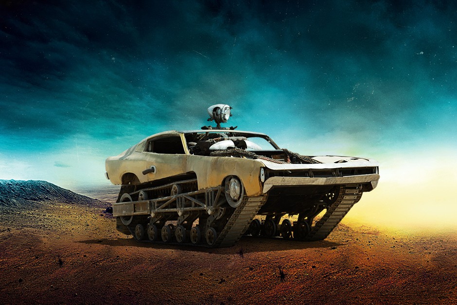 O Pacificador, do filme Mad Max: Estrada da Fúria