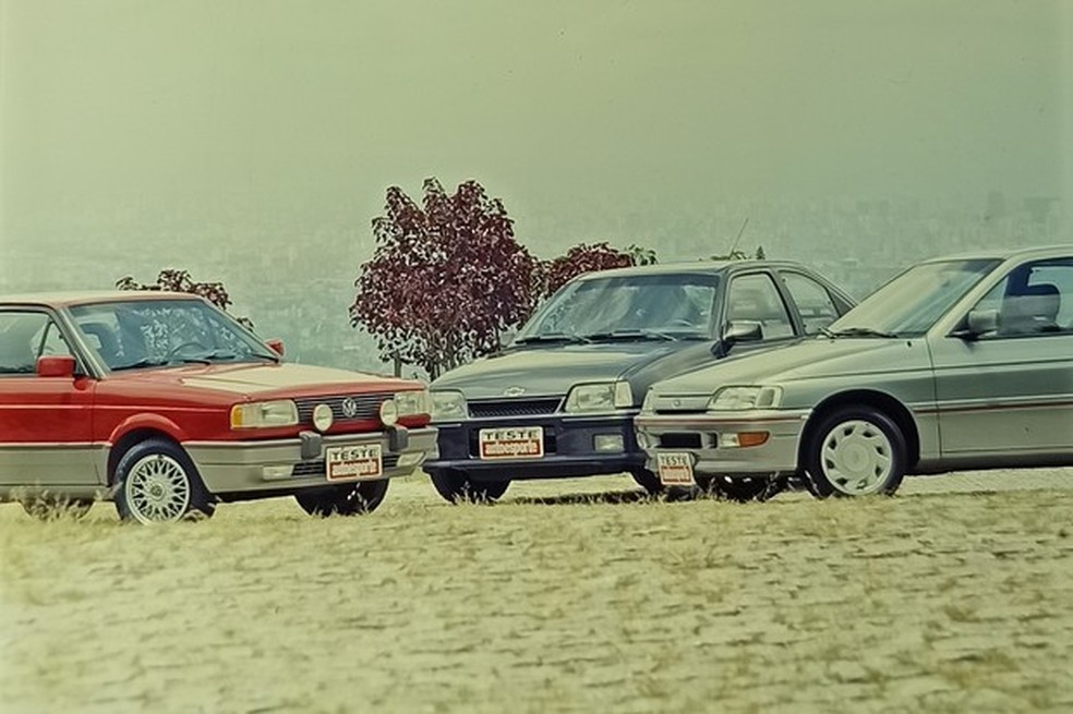 Kadett e o Escort adotam conjunto motor/câmbio transversal (Foto: José Wittner) — Foto: Auto Esporte