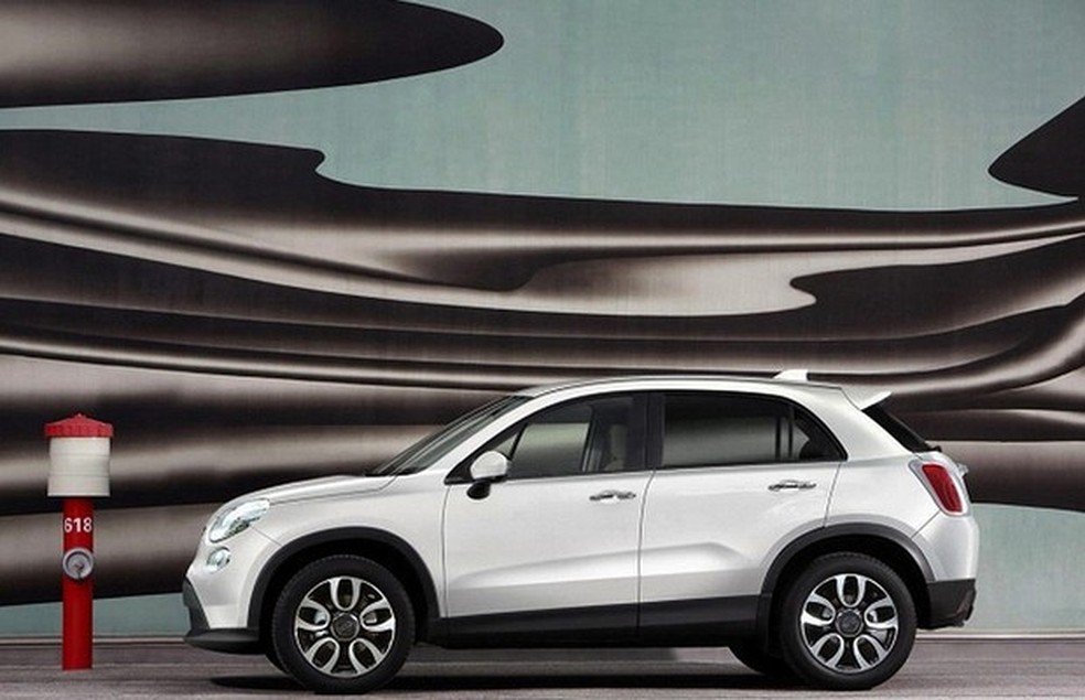 Fiat 500X "falso" é divulgado no site do Salão de Genebra como modelo oficial (Foto: Reprodução da internet) — Foto: Auto Esporte