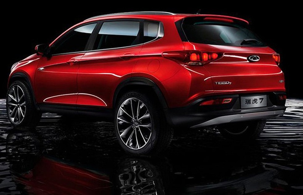 Estilo do Tiggo 7 é dos mais ousados entre os Chery atuais (Foto: Divulgação) — Foto: Auto Esporte
