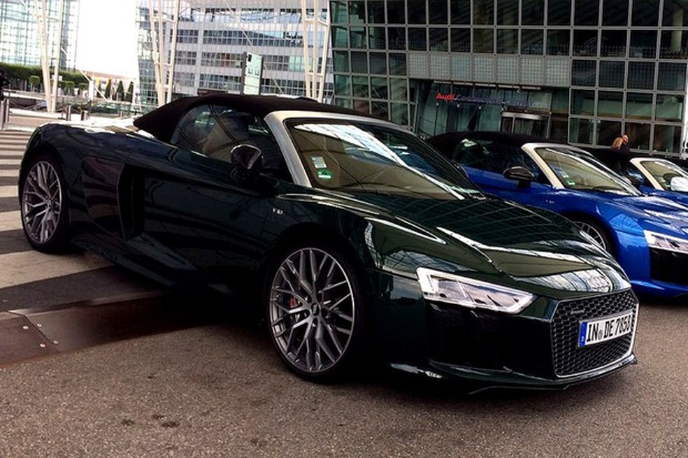 Audi R8 Spyder (Foto: Julio Cabral / Auto News Brasil) — Foto: Auto Esporte