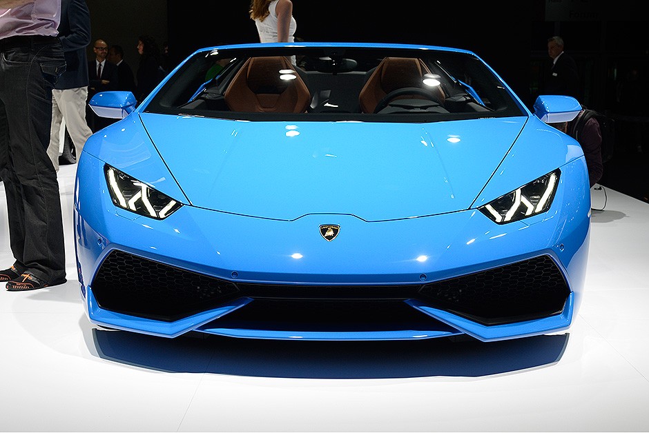 Lamborghini Huracán Spyder no Salão de Frankfurt 2015